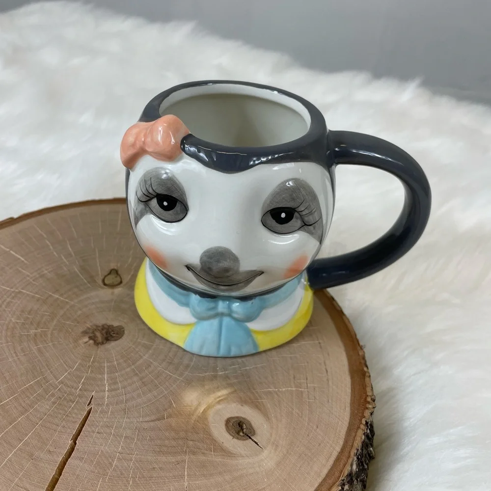 Sloth Coffee Cup Water Bottle NWT - Picture 2 of 11